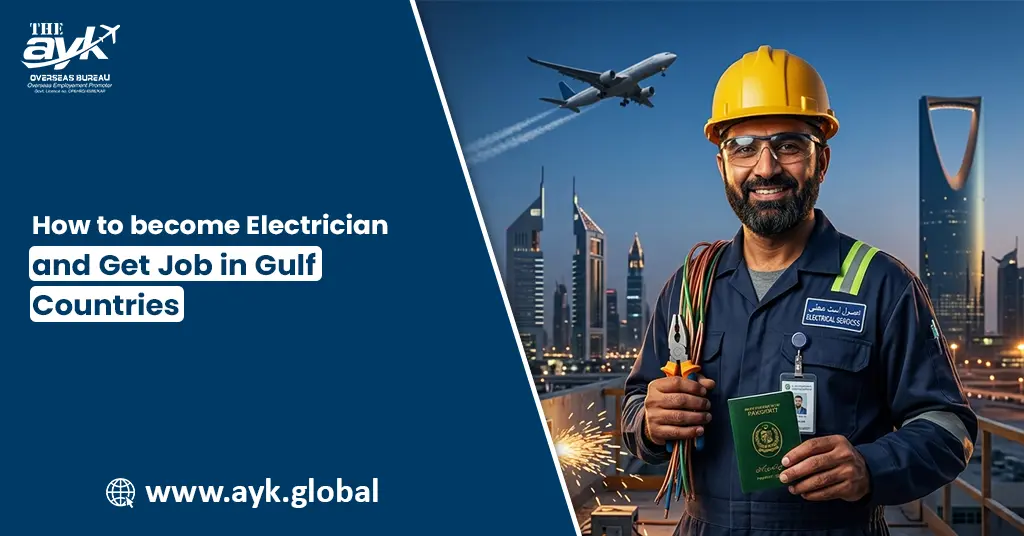 How to Become Electrician & Get Job in Gulf Countries